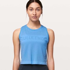 Lululemon breeze by muscle crop tank